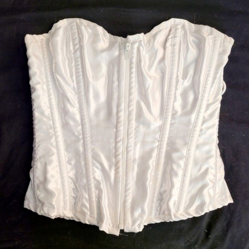 COPY - Burlesk White Corset Size 28